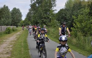 Sortie fin d'année école de vélo.