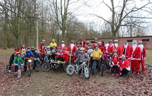 Sortie des pères noel