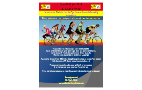 Découverte du cyclisme