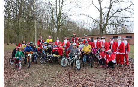 sortie des pères Noël et goûter